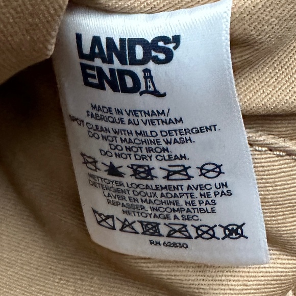 Lands' End NWOT Print Quilted Crossbody Bag - Picture 12 of 12